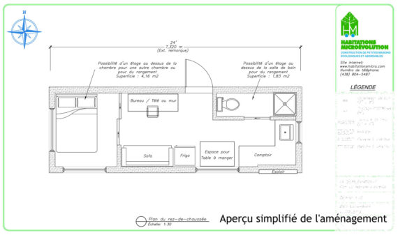 Plan de construction tiny house