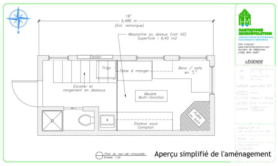 Plan de construction mini maison