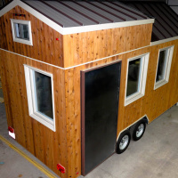 Tiny house coquille extérieure