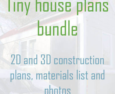 Tiny house plans bundle